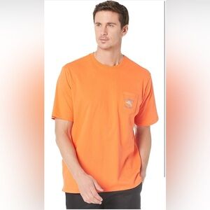 Tommy Bahama Orange cotton Dock-It Man T-Shirt in New Tango, XL #1547